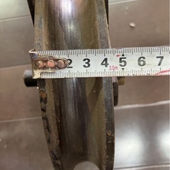 大型 フック付き 金属製滑車 約10kg 吊り上げ クレーン ワイヤー 金物屋 倒産整理品 レトロ 古道具の画像