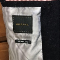 MALE＆coダウンジャケットLLの画像