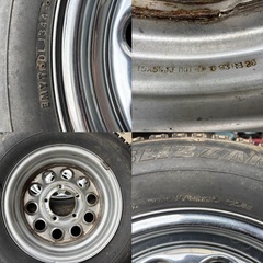 ジムニー　シエラ　メッキホイール　スタッドレス 205/70R15
の画像