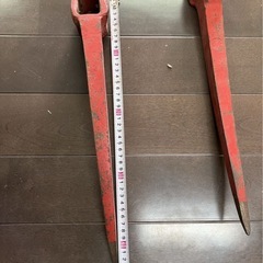 2個セット 播州三木 片ツルハシ 頭部 鶴嘴 PickAxe head 土木 建築 工場 ハンドツール 大工道具 金物屋 倒産整理品 まとめての画像