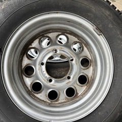 ジムニー　シエラ　メッキホイール　スタッドレス 205/70R15
の画像