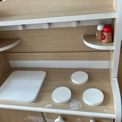 木製　おままごと　キッチンの画像