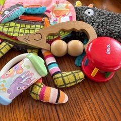 ガラガラ　ラトル　ぬの絵本赤ちゃんおもちゃの画像