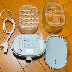 Toffy/トフィー コンパクトフードスチーマー K-FS1電気蒸し器 動作品の画像