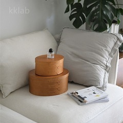 2点セット　シェイカーボックス Shaker box 天然木 小物入れ 収納 の画像