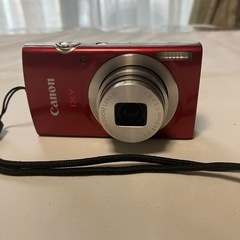 (決まりました)CanonIXY200 レッド　デジカメの画像