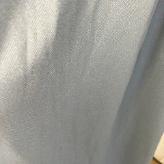 青長めカーテンの画像