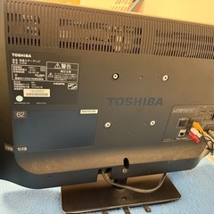 23インチ東芝テレビの画像