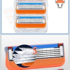 替刃 4個入り×2 ジレット用の画像