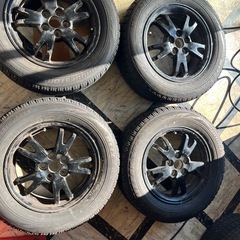 BRIDGESTONE 195/65R15 冬タイヤホイールセット の画像