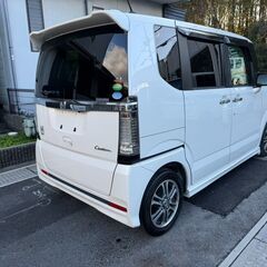 自社ローン！ 保証会社なし！保証手数料なし！ＧＰＳなし！ 京都近府県　N-BOX　カスタム　SSパッケージの画像