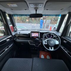 自社ローン！ 保証会社なし！保証手数料なし！ＧＰＳなし！ 京都近府県　N-BOX　カスタム　SSパッケージの画像