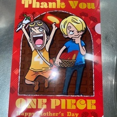 ワンピース クリアファイル３種類の画像