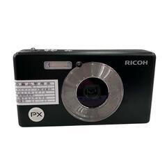 118011 動作確認済み RICOH リコー デジタルカメラ PX ブラック 防水・防塵 [0000000004992]の画像