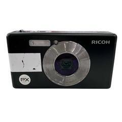 118011 動作確認済み RICOH リコー デジタルカメラ PX ブラック 防水・防塵 [0000000004990]の画像