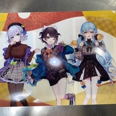 ホロライブ クリアファイル ３種類の画像