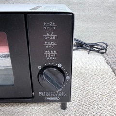 未使用　オーブントースター　ツインバードの画像