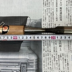 ［金物の街三木市］AKAZAWA謹製 品質保証 あ 鑿 ノミ のみ 三木産 播州三木 大工道具の画像