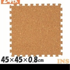 ニトリ　コルクマット45✖️45   30枚の画像