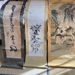 掛け軸いろいろ写真ですの画像