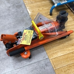 【店頭お渡し限定】(25-12-15)アストロプロダクツ　ポータブルミニフロアジャッキ　2tの画像