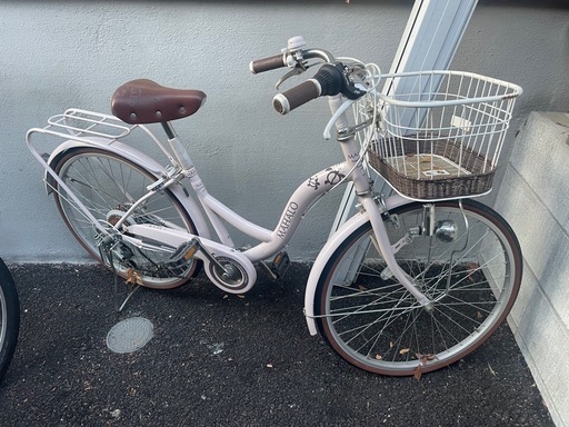 【訳あり】自転車 ピンク MAHALO