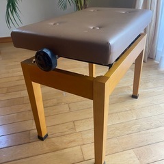 ピアノ椅子　木製ベンチタイプの画像