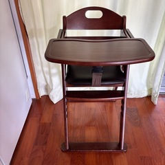 katoji クッション付き　ベビーチェアの画像