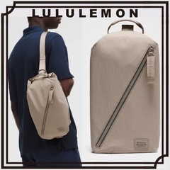 ルルレモン　lululemon Fast Track バッグ 2.0 9L、ライトアイボリーカラーの画像