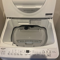 シャープ
2024年製　乾燥機能付き縦型洗濯機の画像