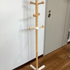 キッズ用ポールハンガー【町田市再生家具】　1219Ｄの画像