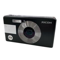 118011 動作確認済み RICOH リコー デジタルカメラ PX ブラック 放水・防塵 [0000000004982]の画像
