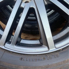 スノータイヤホイール付きの画像