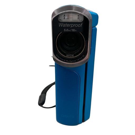 186001 動作未確認 SONY ソニー デジタルカメラ HDR-GW77 ブルー HandyCam [0000000004976]
