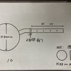 【売切御免！】 979 鳥取県発 トラクター用 尾輪 セット [ 取付軸 四角 ] 現状販売 広島 岡山 島根 兵庫 あぐり家鳥取中央店の画像