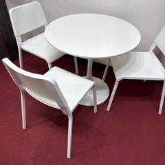 ダイニングセット　直径80cmの画像