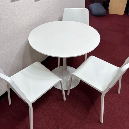 ダイニングセット　直径80cm