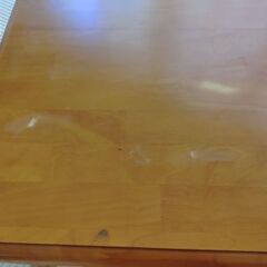 木製折脚テーブルの画像