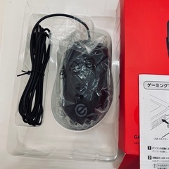 エレコム ゲーミングマウス／５ボタン／有線 M-G01URBK ブラックの画像