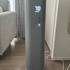  【ほぼ新品】モダンデコ スリムタワー超音波加湿器の画像