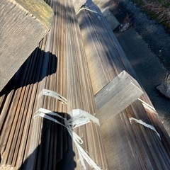 決まり！本日中！古材　実付き板約250枚の画像