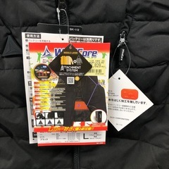【店頭お渡し限定】(25-12-17)WindCore　ヒーターベスト　WZ7100　Lサイズの画像