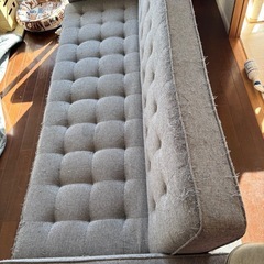 ニトリ　3人掛けソファベッドの画像