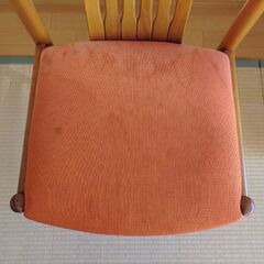 木製いす一脚のみの画像