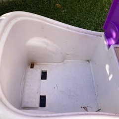 期限１２月２３日まで　バズ・ライトイヤー手押し車　乗物玩具の画像