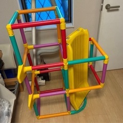 （取引中）ジャングルジム&滑り台の画像