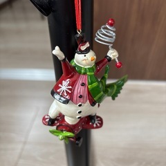 クリスマス　ツリー　オーナメント　サンタ　雪だるまの画像