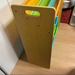 （取引中）おもちゃ収納棚の画像
