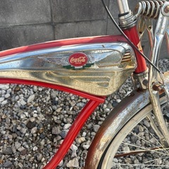 Coca-Cola コカ・コーラ クルーザーバイク ヴィンテージ仕様 26インチ 現状渡しの画像