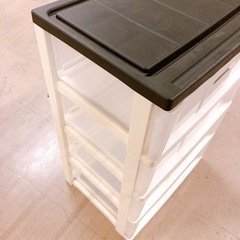 《売約済》衣装ケース クリアケース 4段 プラの画像